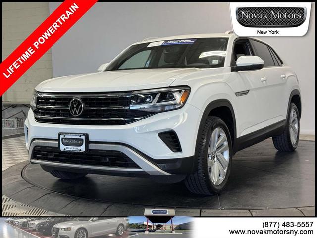 Photo of 2022 White Volkswagen Atlas Cross Sport