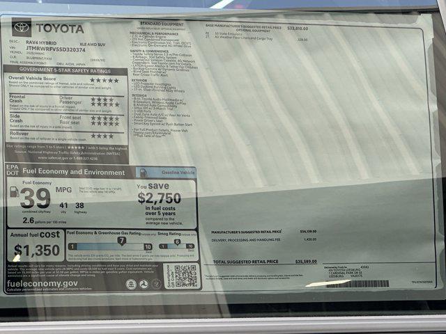 Photo of 2025 Blueprint Toyota RAV4 Hybrid