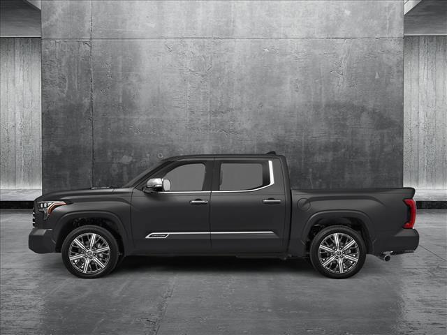 Photo of 2025 Midnight Black Metallic Toyota Tundra Hybrid