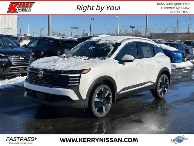 Photo of 2025 Aspen White Tricoat Nissan Kicks