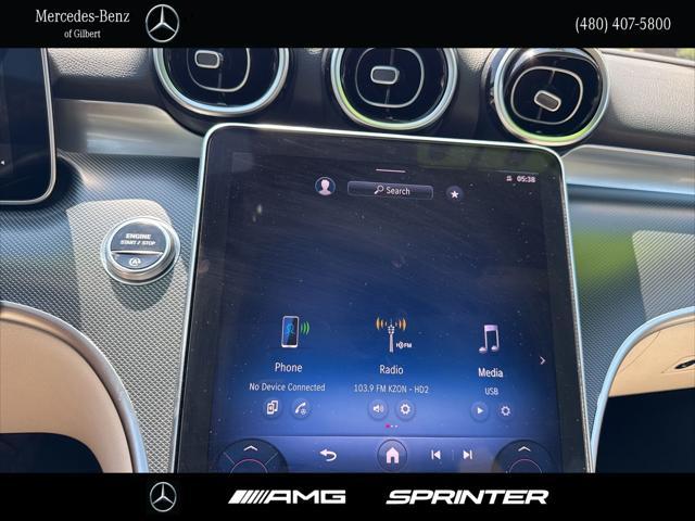 Photo of 2024 Black Mercedes-Benz C-Class