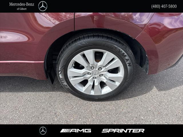 Photo of 2010 Basque Red Pearl Acura RDX
