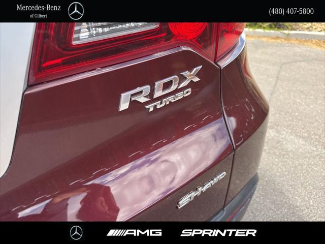 Photo of 2010 Basque Red Pearl Acura RDX