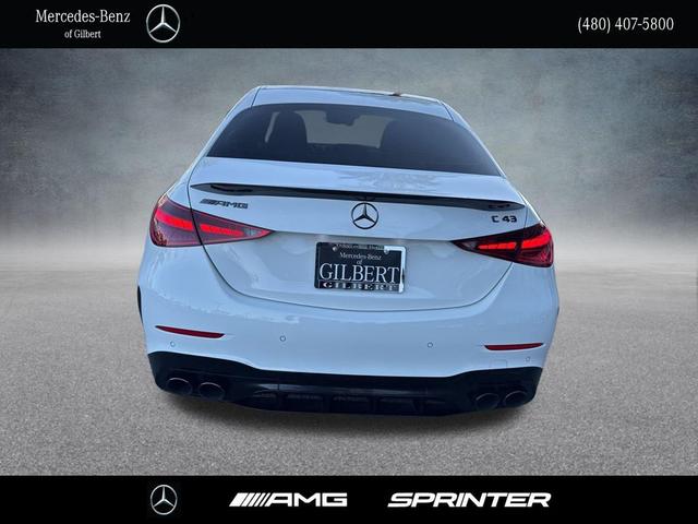 Photo of 2024 Polar White Mercedes-Benz AMG C 43