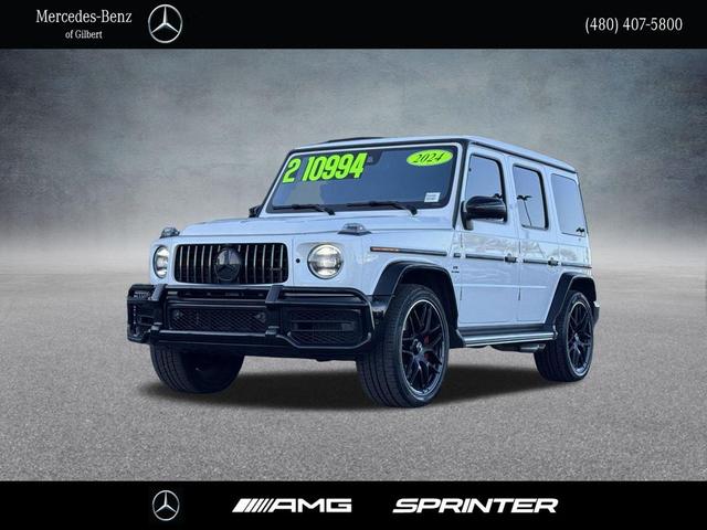 Photo of 2024 MANUFAKTUR Moonlight White Metallic Mercedes-Benz AMG G 63