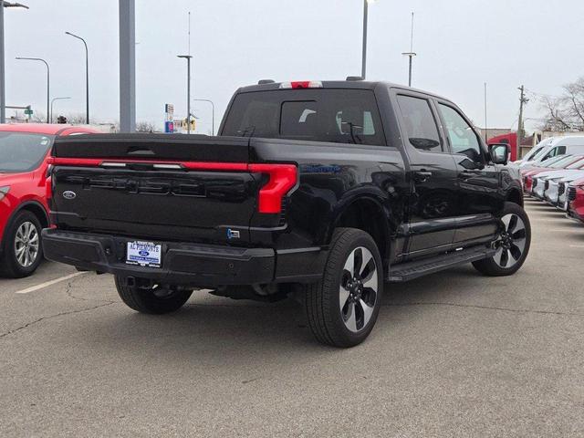 Photo of 2023 Agate Black Metallic Ford F-150 Lightning