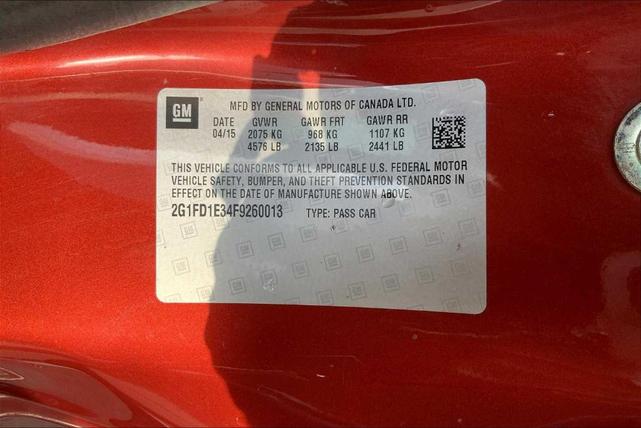 Photo of 2015 Red Rock Metallic Chevrolet Camaro