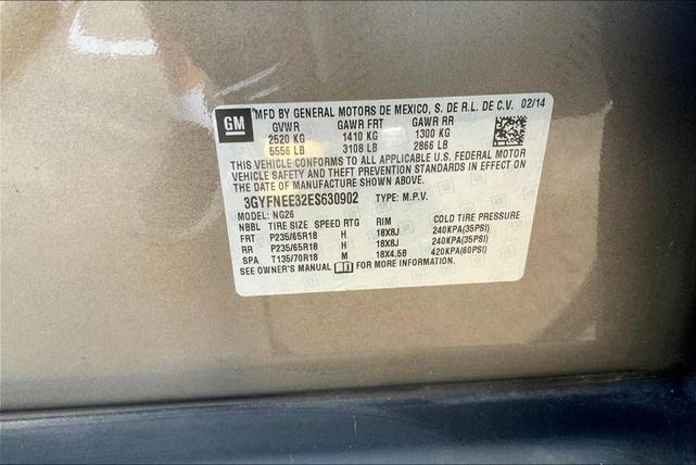 Photo of 2014 Terra Mocha Metallic Cadillac SRX