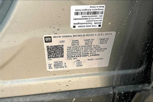 Photo of 2023 Sterling Gray Metallic Chevrolet Equinox