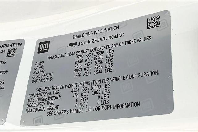 Photo of 2024 White Chevrolet Silverado EV