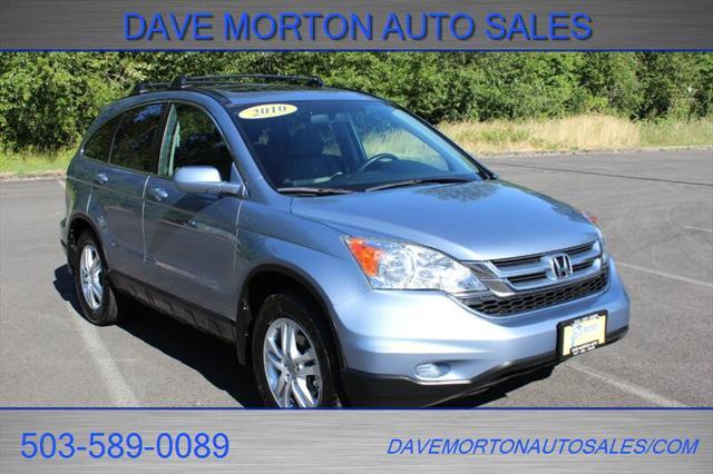 Photo of 2010 Glacier Blue Metallic Honda CR-V