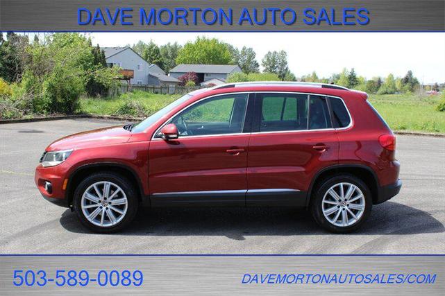 Photo of 2013 Wild Cherry Metallic Volkswagen Tiguan