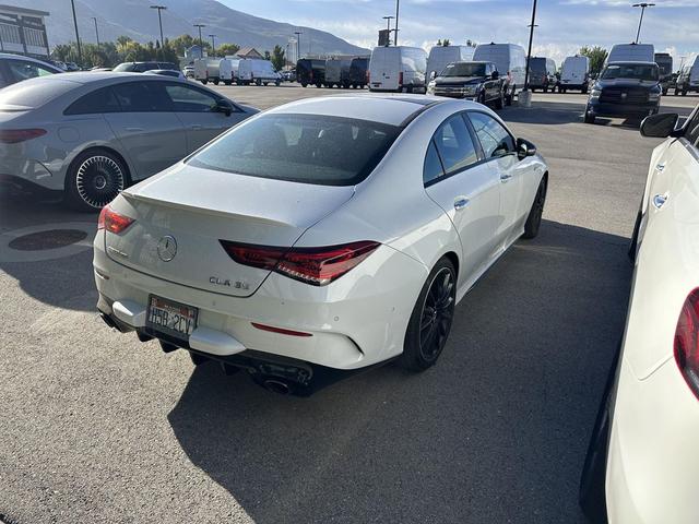 Photo of 2023 Digital White Metallic Mercedes-Benz AMG CLA 35