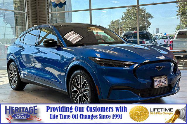 Photo of 2025 Velocity Blue Metallic Ford Mustang Mach-E
