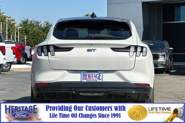 Photo of 2025 Star White Metallic Tri-Coat Ford Mustang Mach-E