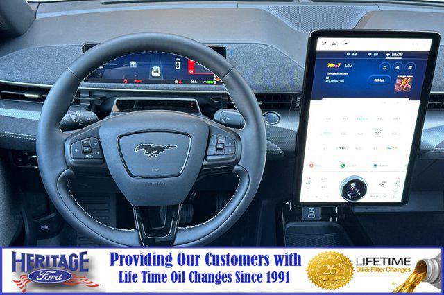 Photo of 2025 Star White Metallic Tri-Coat Ford Mustang Mach-E