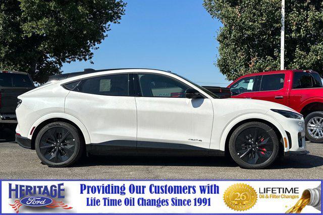 Photo of 2025 Star White Metallic Tri-Coat Ford Mustang Mach-E