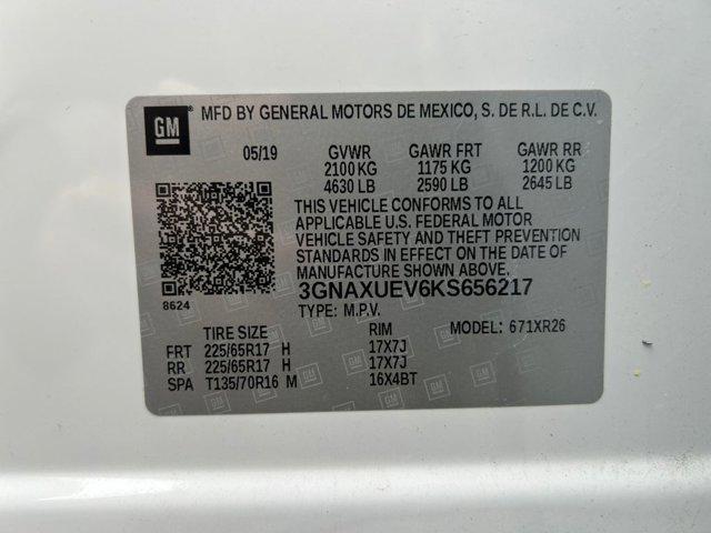 Photo of 2019 Summit White Chevrolet Equinox