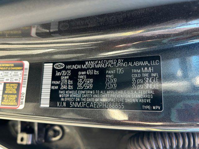 Photo of 2023 Portofino Gray Hyundai TUCSON