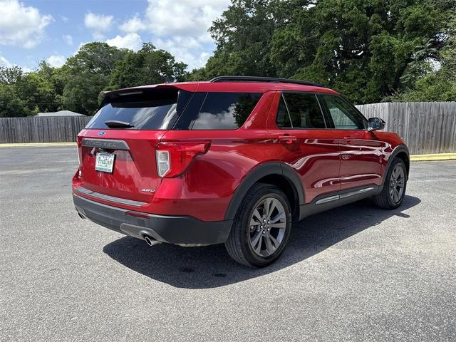 Photo of 2024 Red Metallic Ford Explorer