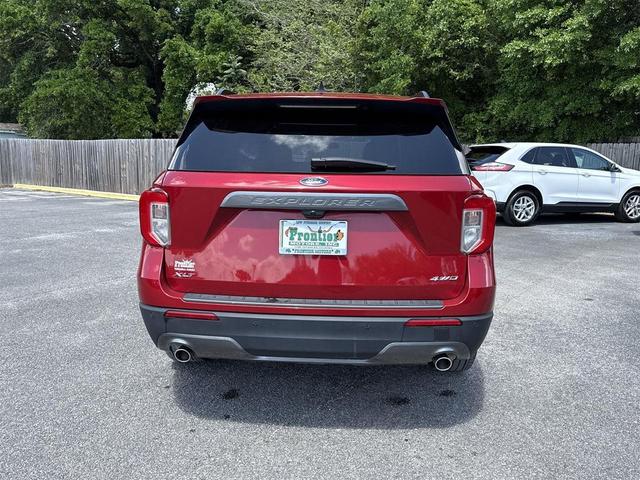 Photo of 2024 Red Metallic Ford Explorer