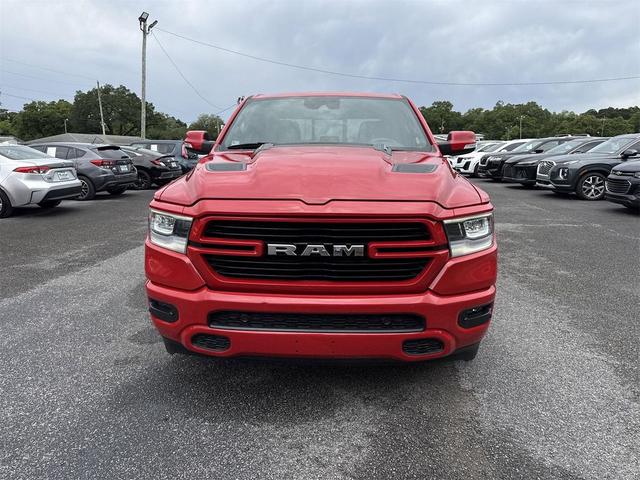 Photo of 2021 Flame Red Clearcoat RAM 1500