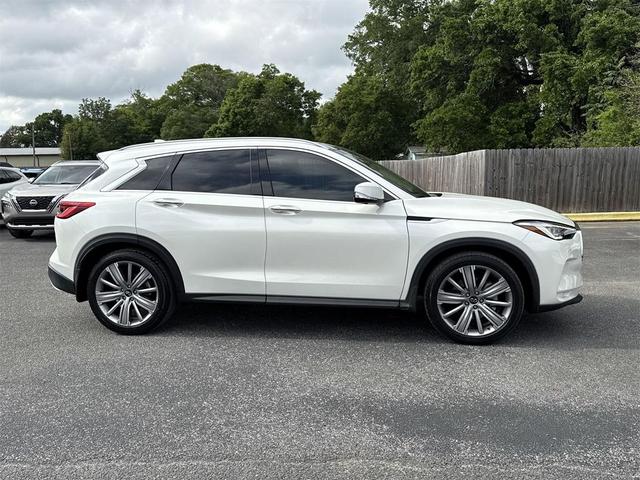 Photo of 2022 Majestic White INFINITI QX50