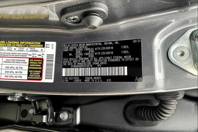 Photo of 2023 Magnetic Gray Metallic Toyota Highlander