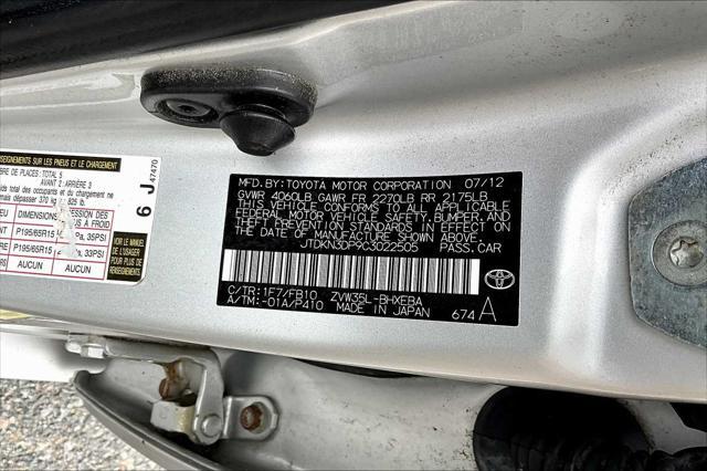 Photo of 2012 Classic Silver Metallic Toyota Prius Plug-in