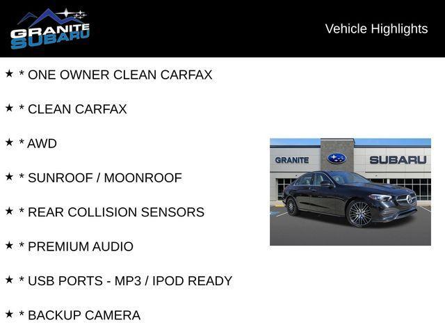 Photo of 2023 Black Mercedes-Benz C-Class