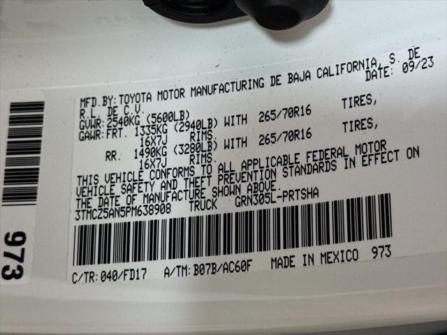 Photo of 2023 Ice Cap Toyota Tacoma