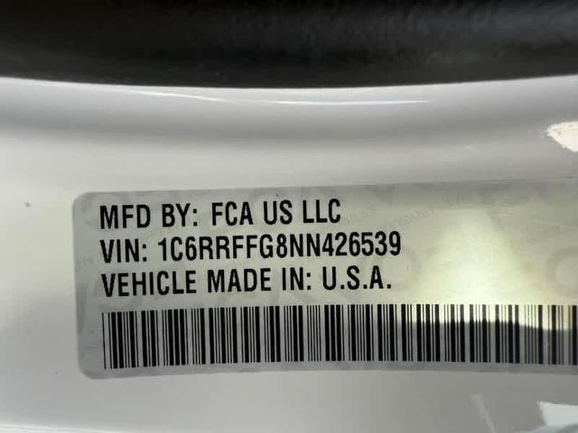 Photo of 2022 Bright White Clearcoat RAM 1500