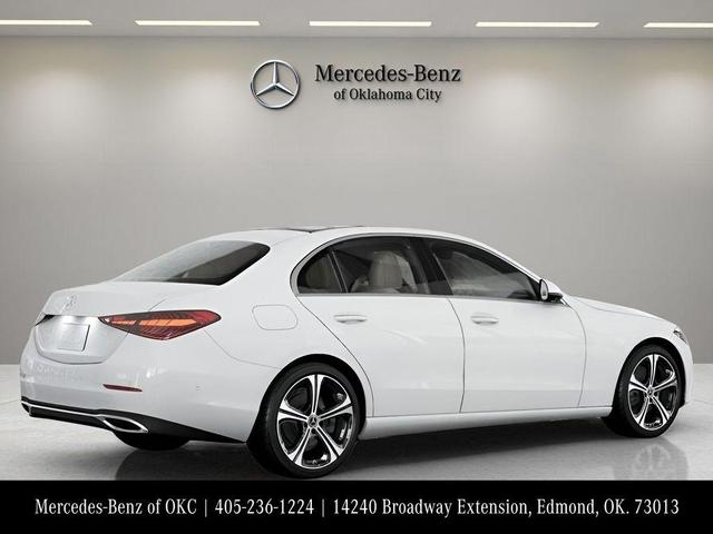 Photo of 2025 Polar White Mercedes-Benz C-Class
