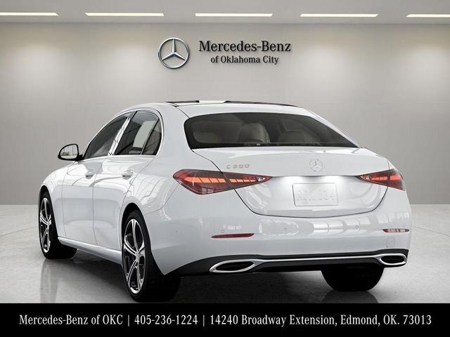 Photo of 2025 Polar White Mercedes-Benz C-Class