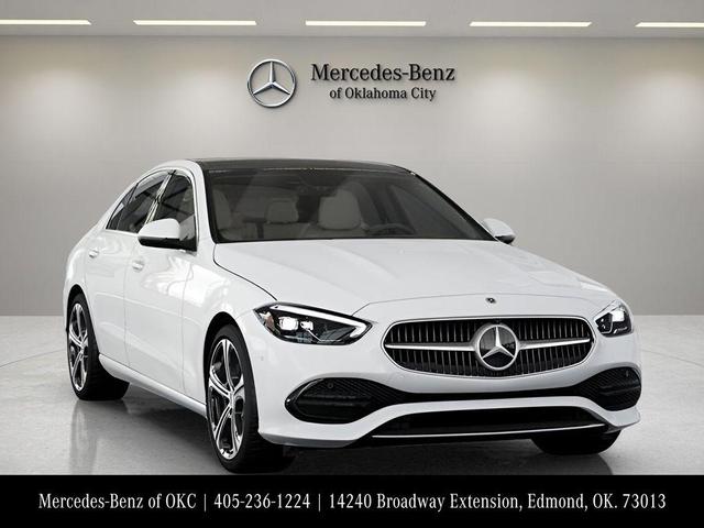 Photo of 2025 Polar White Mercedes-Benz C-Class