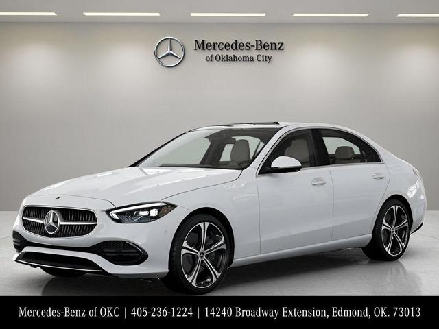 Photo of 2025 Polar White Mercedes-Benz C-Class