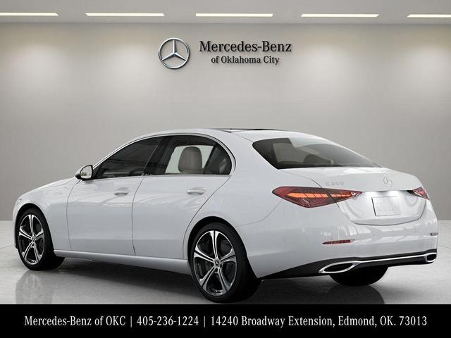 Photo of 2025 Polar White Mercedes-Benz C-Class