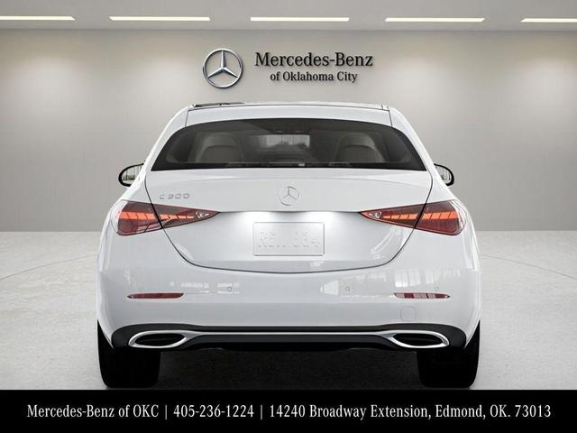 Photo of 2025 Polar White Mercedes-Benz C-Class