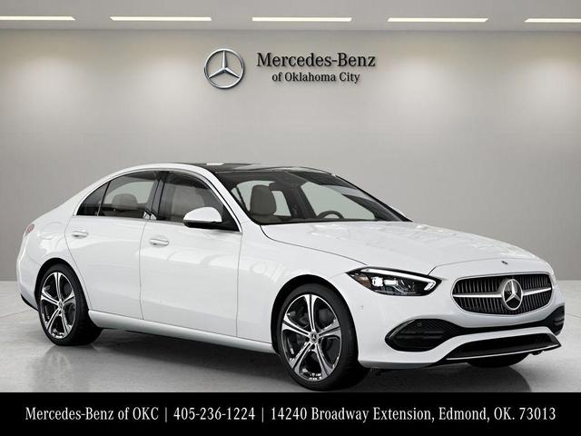 Photo of 2025 Polar White Mercedes-Benz C-Class
