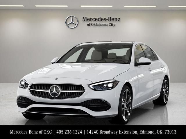 Photo of 2025 Polar White Mercedes-Benz C-Class