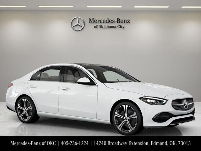 Photo of 2025 Polar White Mercedes-Benz C-Class