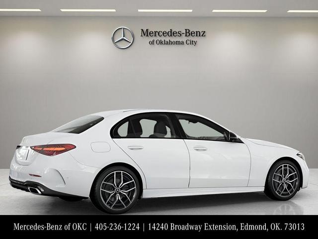 Photo of 2025 Polar White Mercedes-Benz C-Class