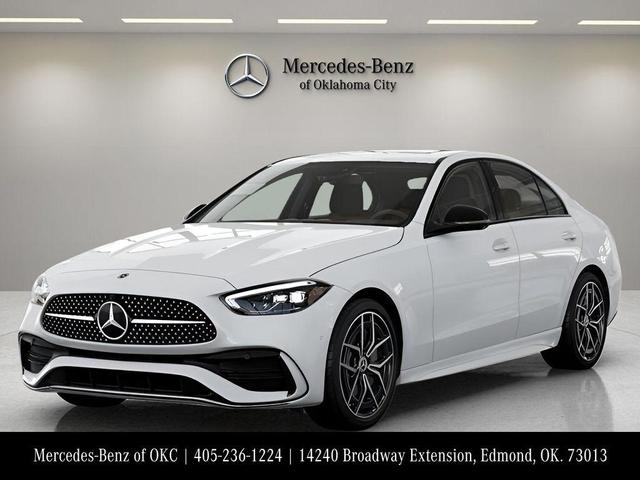 Photo of 2025 Polar White Mercedes-Benz C-Class