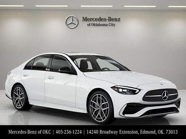 Photo of 2025 Polar White Mercedes-Benz C-Class