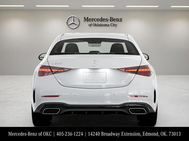 Photo of 2025 Polar White Mercedes-Benz C-Class