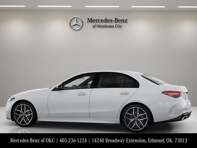 Photo of 2025 Polar White Mercedes-Benz C-Class