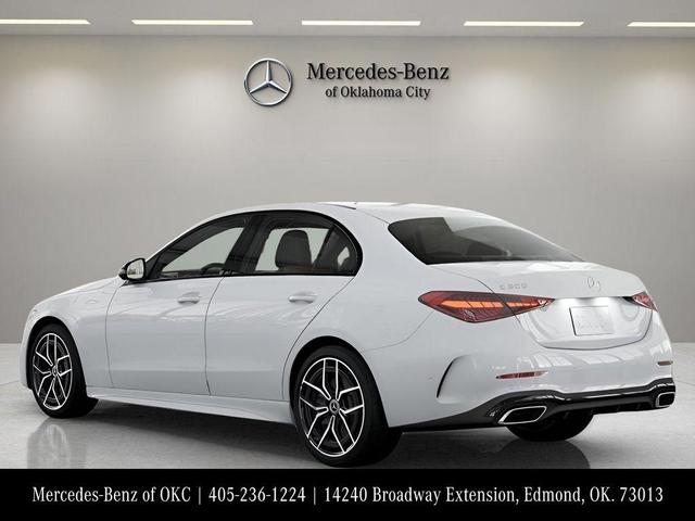 Photo of 2025 Polar White Mercedes-Benz C-Class