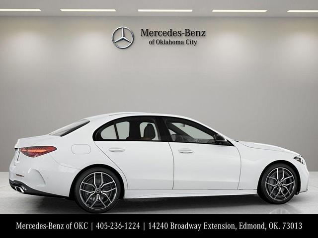 Photo of 2025 Polar White Mercedes-Benz C-Class