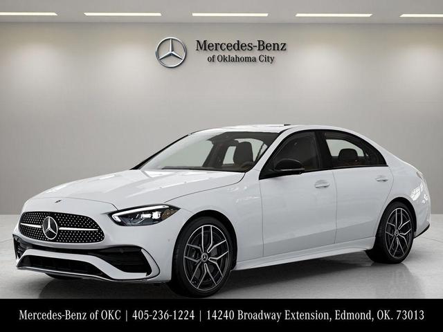 Photo of 2025 Polar White Mercedes-Benz C-Class