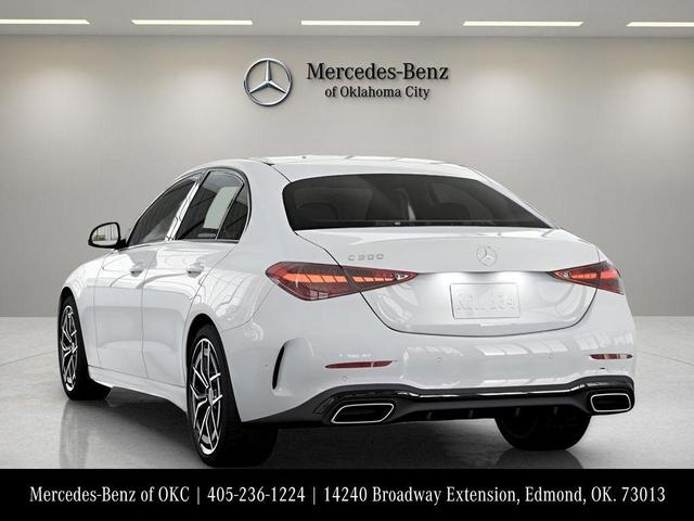 Photo of 2025 Polar White Mercedes-Benz C-Class